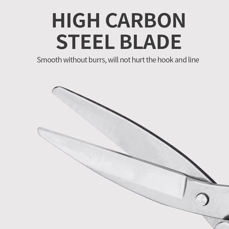 LINNHUE Fishing Scissors Foldable Portable Aluminum alloy Sharp Cut PE Line Lead Gold Silver Multifunction ScissorS Fishing Tool LINNHUE Fishing Scissors Foldable Portable Aluminum alloy Sharp Cut PE Line Lead Gold Silver Multifunction ScissorS Fishing Tool