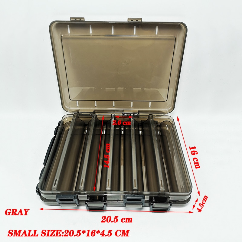 Large-capacity Fishing Tackle Box Double-decker Sub-bait Box Portable Bait Fishing Gear Storage Box Large-capacity Fishing Tackle Box Double-decker Sub-bait Box Portable Bait Fishing Gear Storage Box