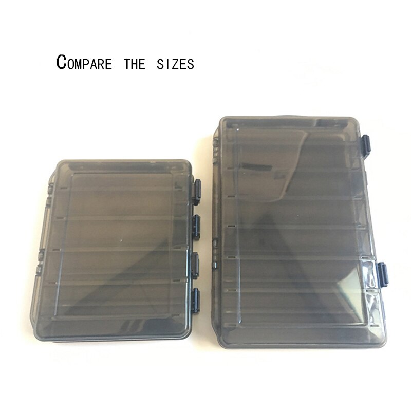 Large-capacity Fishing Tackle Box Double-decker Sub-bait Box Portable  Bait Fishing Gear Storage Box