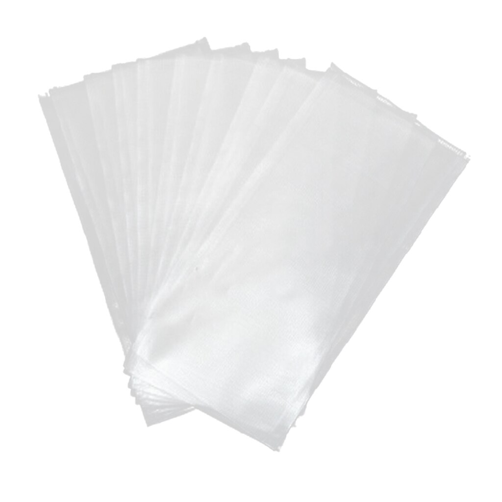 100 Pcs Water Dissolving Bags Carp Fishing Bait Rig Refill PVA Bags 6x12cm Carp Coarse Boilie Bait Bag Fishing Accessories