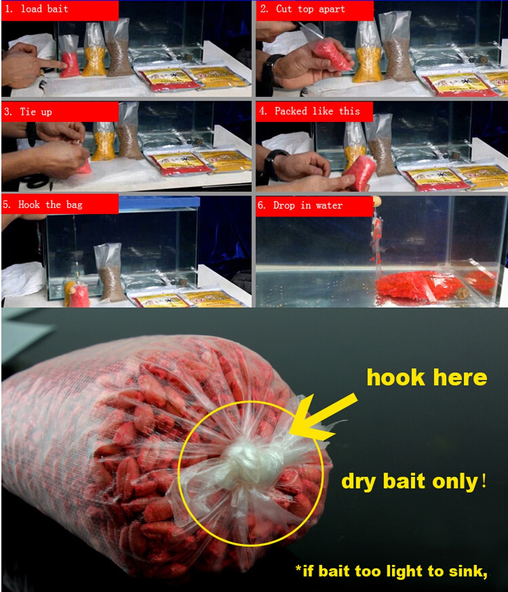 100 Pcs Water Dissolving Bags Carp Fishing Bait Rig Refill PVA Bags 6x12cm Carp Coarse Boilie Bait Bag Fishing Accessories 100 Pcs Water Dissolving Bags Carp Fishing Bait Rig Refill PVA Bags 6x12cm Carp Coarse Boilie Bait Bag Fishing Accessories