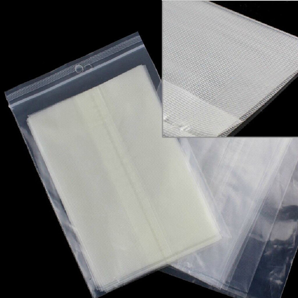 100 Pcs Water Dissolving Bags Carp Fishing Bait Rig Refill PVA Bags 6x12cm Carp Coarse Boilie Bait Bag Fishing Accessories
