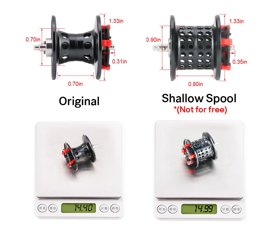 SeaKnight Brand RED FOX Series HG XG 7.2:1 8.1:1 Baitcasting Reel Centrifugal Brake System 13lbs Ultra-light Fishing Reel 192G