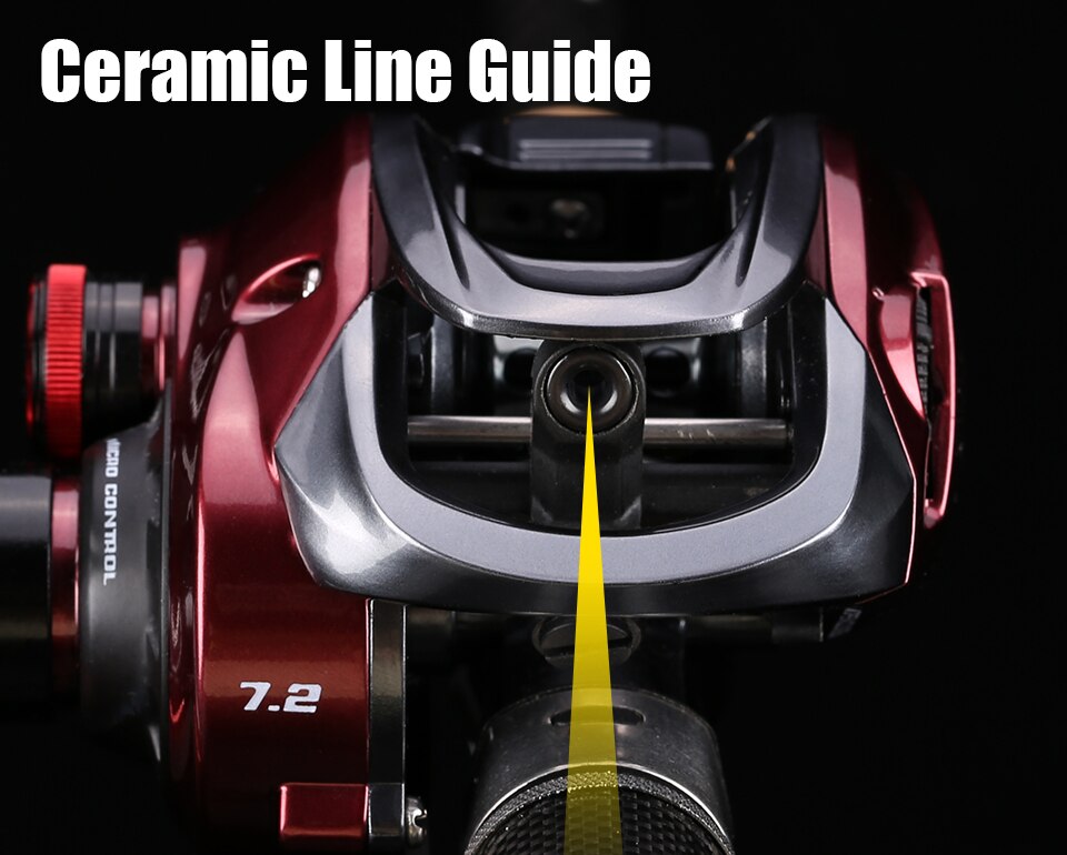 SeaKnight Brand RED FOX Series HG XG 7.2:1 8.1:1 Baitcasting Reel Centrifugal Brake System 13lbs Ultra-light Fishing Reel 192G