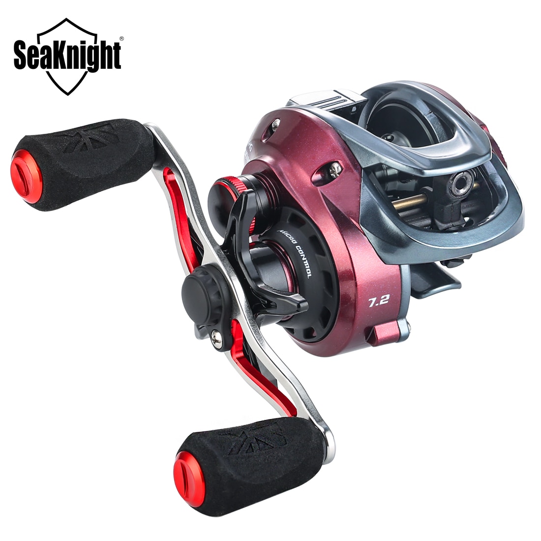 SeaKnight Brand RED FOX Series HG XG 7.2:1 8.1:1 Baitcasting Reel Centrifugal Brake System 13lbs Ultra-light Fishing Reel 192G SeaKnight Brand RED FOX Series HG XG 7.2:1 8.1:1 Baitcasting Reel Centrifugal Brake System 13lbs Ultra-light Fishing Reel 192G
