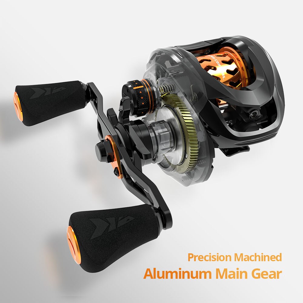 KastKing Zephyr Bait Finesse System BFS Baitcasting Fishing Reel 4.5KG 7 Ball Bearings 7.2:1 Gear Ratio Carbon Fishing Coil KastKing Zephyr Bait Finesse System BFS Baitcasting Fishing Reel 4.5KG 7 Ball Bearings 7.2:1 Gear Ratio Carbon Fishing Coil