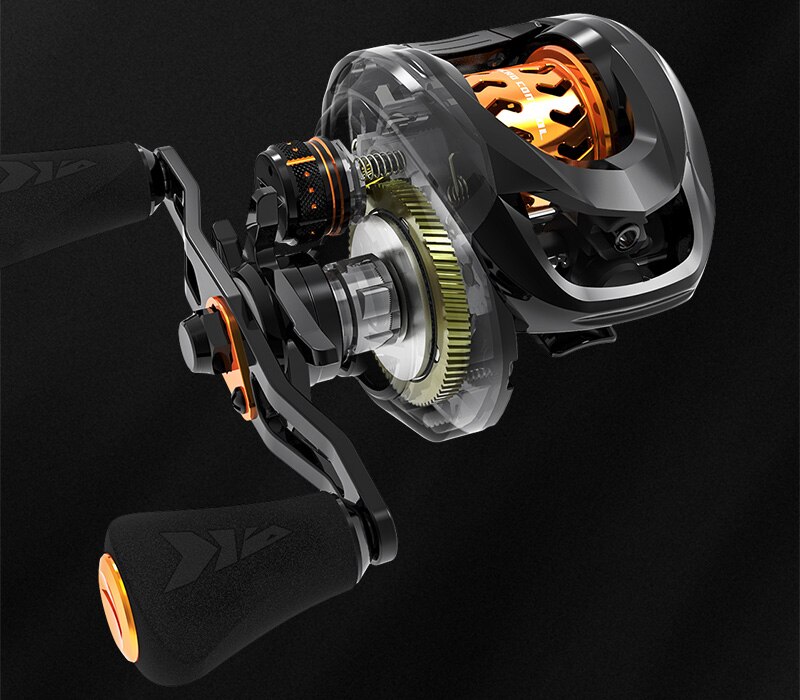 KastKing Zephyr Bait Finesse System BFS Baitcasting Fishing Reel  4.5KG 7 Ball Bearings 7.2:1 Gear Ratio Carbon Fishing Coil