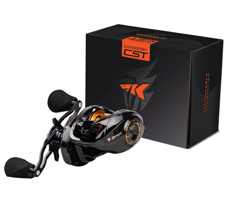KastKing Zephyr Bait Finesse System BFS Baitcasting Fishing Reel  4.5KG 7 Ball Bearings 7.2:1 Gear Ratio Carbon Fishing Coil
