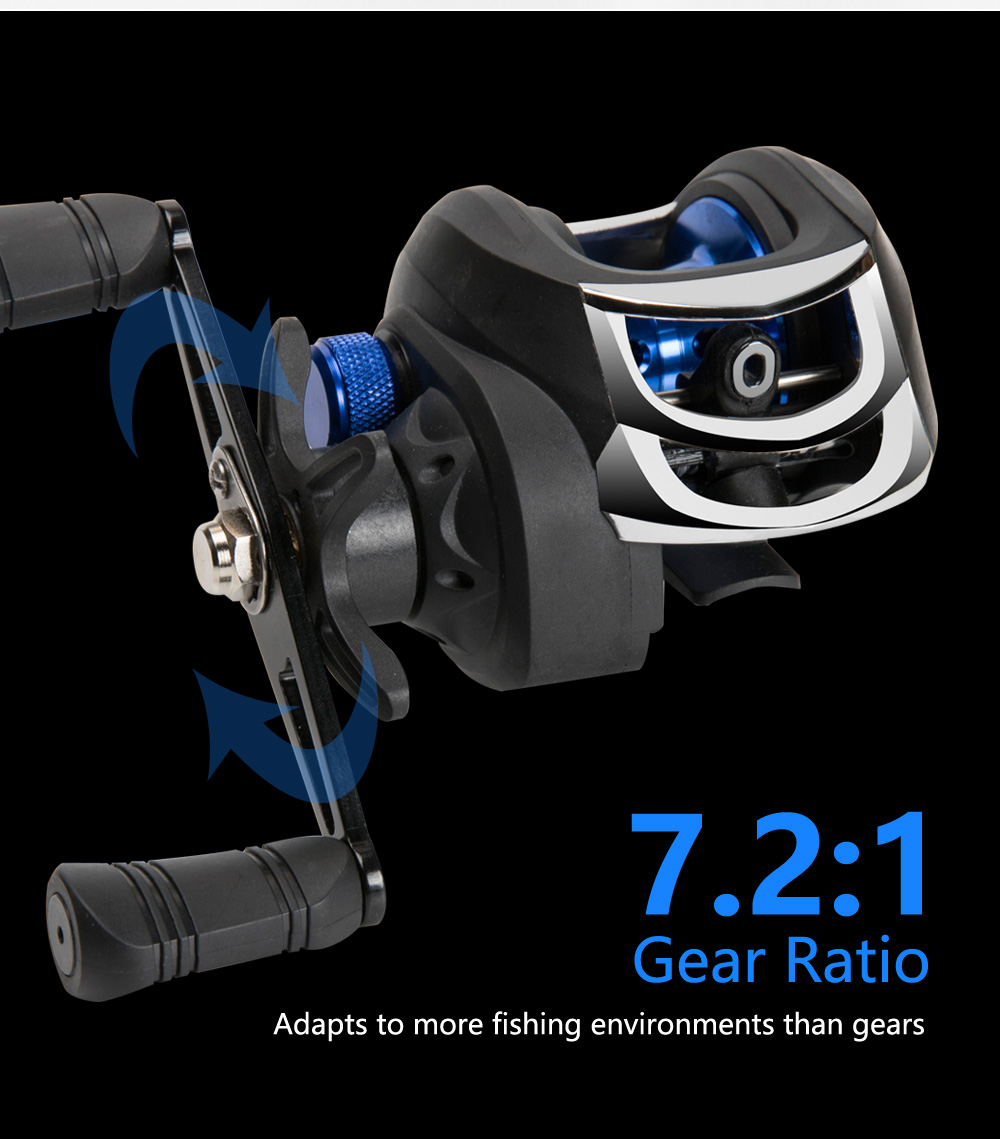 2022 New AK200 7.2:1 High Speed Fishing Reel Left Right Hand Baitcasting Reel Brake System 8kg Drag Wheel Bait Casting 2022 New AK200 7.2:1 High Speed Fishing Reel Left Right Hand Baitcasting Reel Brake System 8kg Drag Wheel Bait Casting
