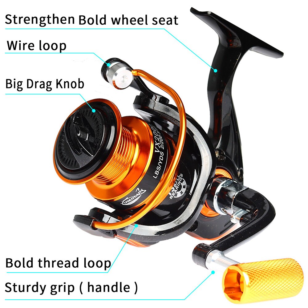 JOSBY NEW Fishing Reel Movement 1000~7000 Series 13 BB Accessories Metal Spool Spinning Wheel For Sea Saltwater Carp Pesca JOSBY NEW Fishing Reel Movement 1000~7000 Series 13 BB Accessories Metal Spool Spinning Wheel For Sea Saltwater Carp Pesca