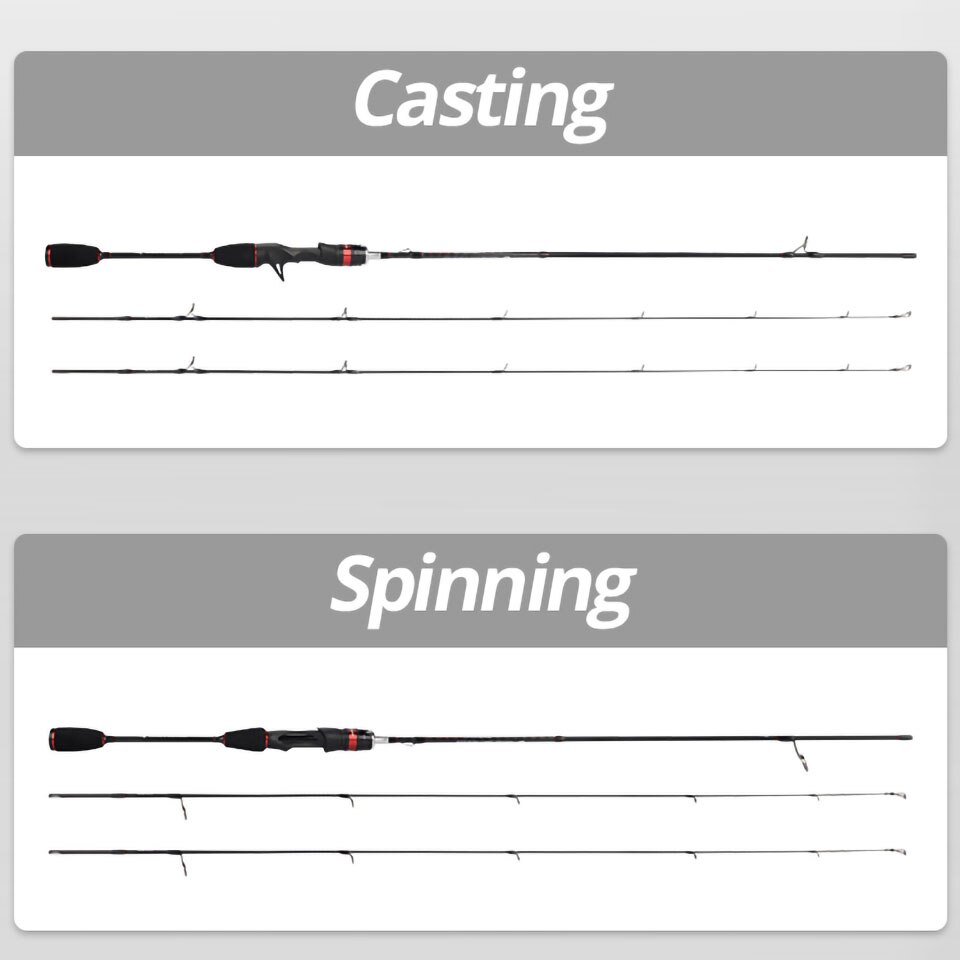 KastKing Max Steel Rod Carbon Spinning Casting Fishing Rod with 1.80m 2.13m 2.28m 2.4m Baitcasting Rod for Bass Pike Fishing