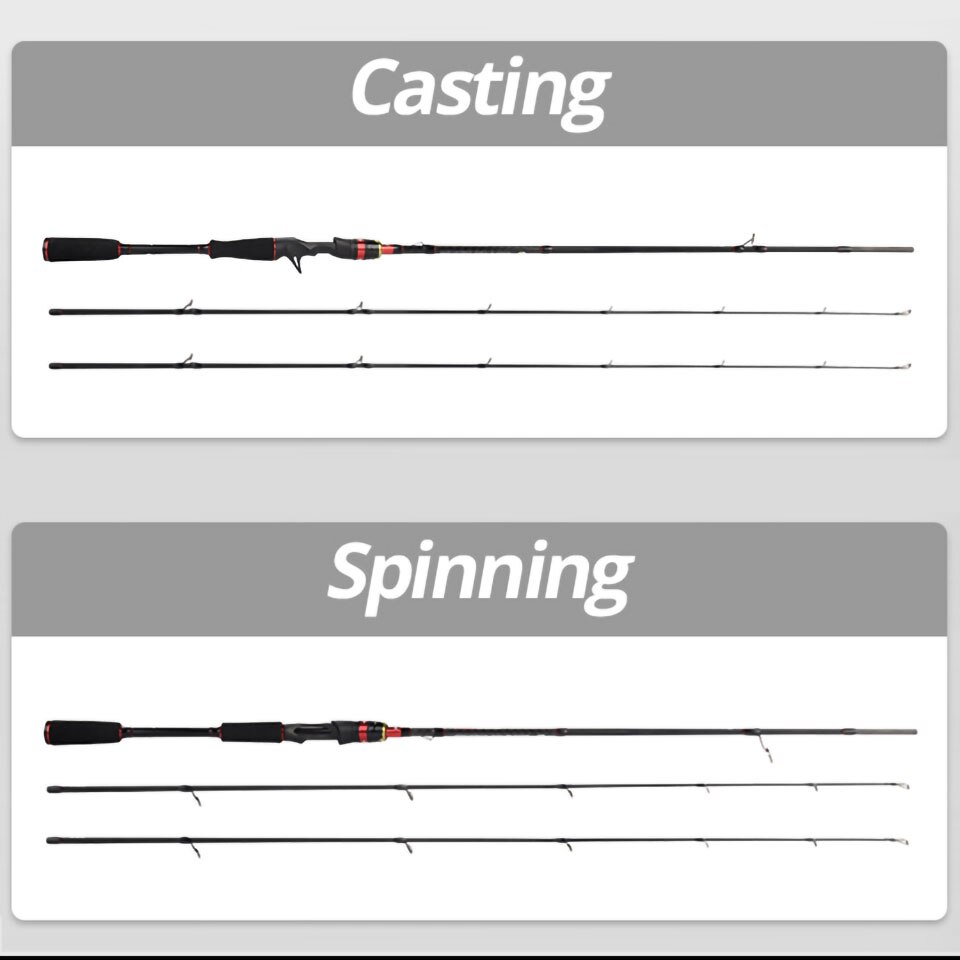 KastKing Max Steel Rod Carbon Spinning Casting Fishing Rod with 1.80m 2.13m 2.28m 2.4m Baitcasting Rod for Bass Pike Fishing