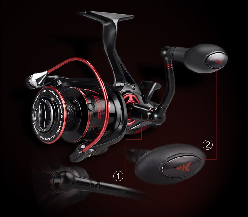 KastKing Sharky Baitfeeder III 12KG Drag Carp Fishing Reel with Extra Spool Front and Rear Drag System Freshwater Spinning Reel KastKing Sharky Baitfeeder III 12KG Drag Carp Fishing Reel with Extra Spool Front and Rear Drag System Freshwater Spinning Reel