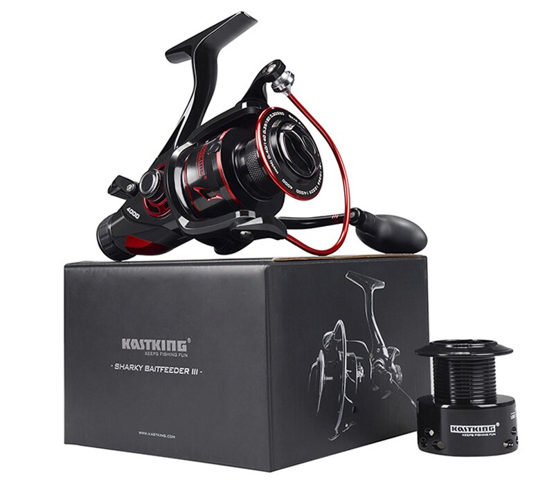 KastKing Sharky Baitfeeder III 12KG Drag Carp Fishing Reel with Extra Spool Front and Rear Drag System Freshwater Spinning Reel KastKing Sharky Baitfeeder III 12KG Drag Carp Fishing Reel with Extra Spool Front and Rear Drag System Freshwater Spinning Reel