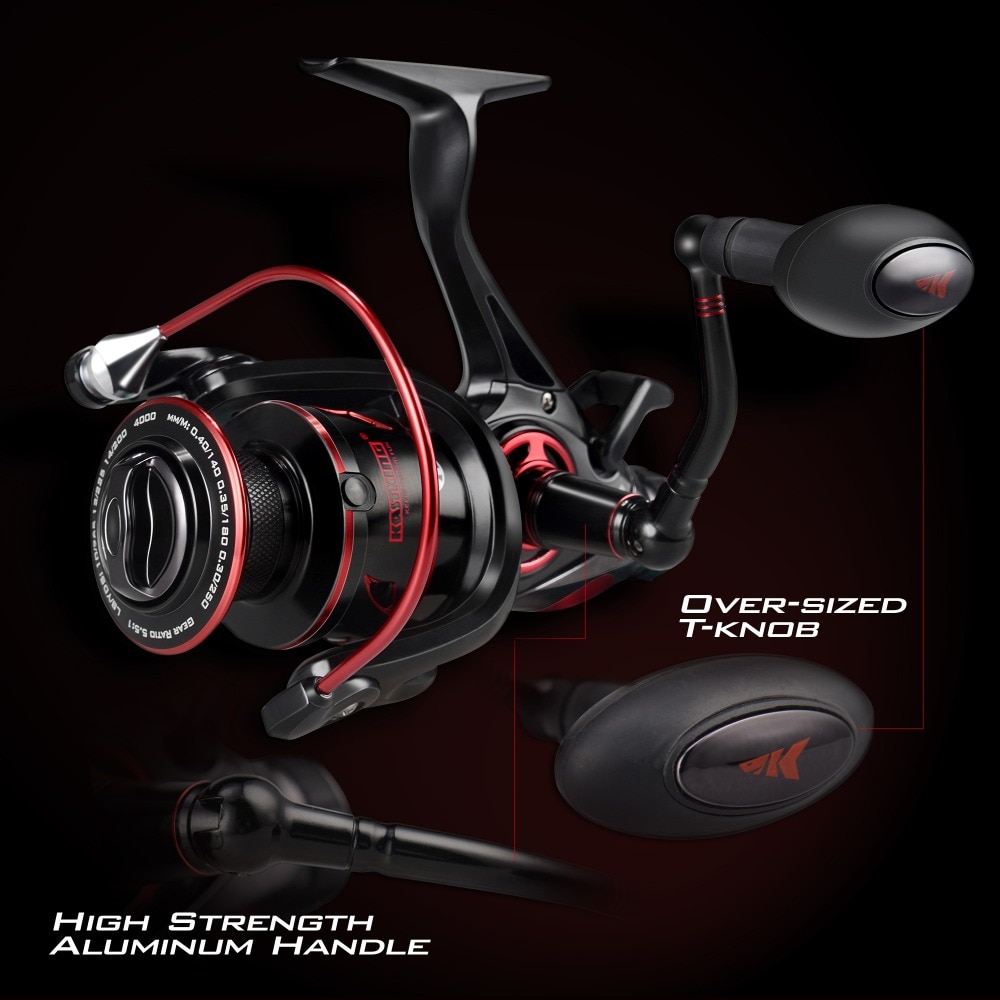 KastKing Sharky Baitfeeder III 12KG Drag Carp Fishing Reel with Extra Spool Front and Rear Drag System Freshwater Spinning Reel KastKing Sharky Baitfeeder III 12KG Drag Carp Fishing Reel with Extra Spool Front and Rear Drag System Freshwater Spinning Reel
