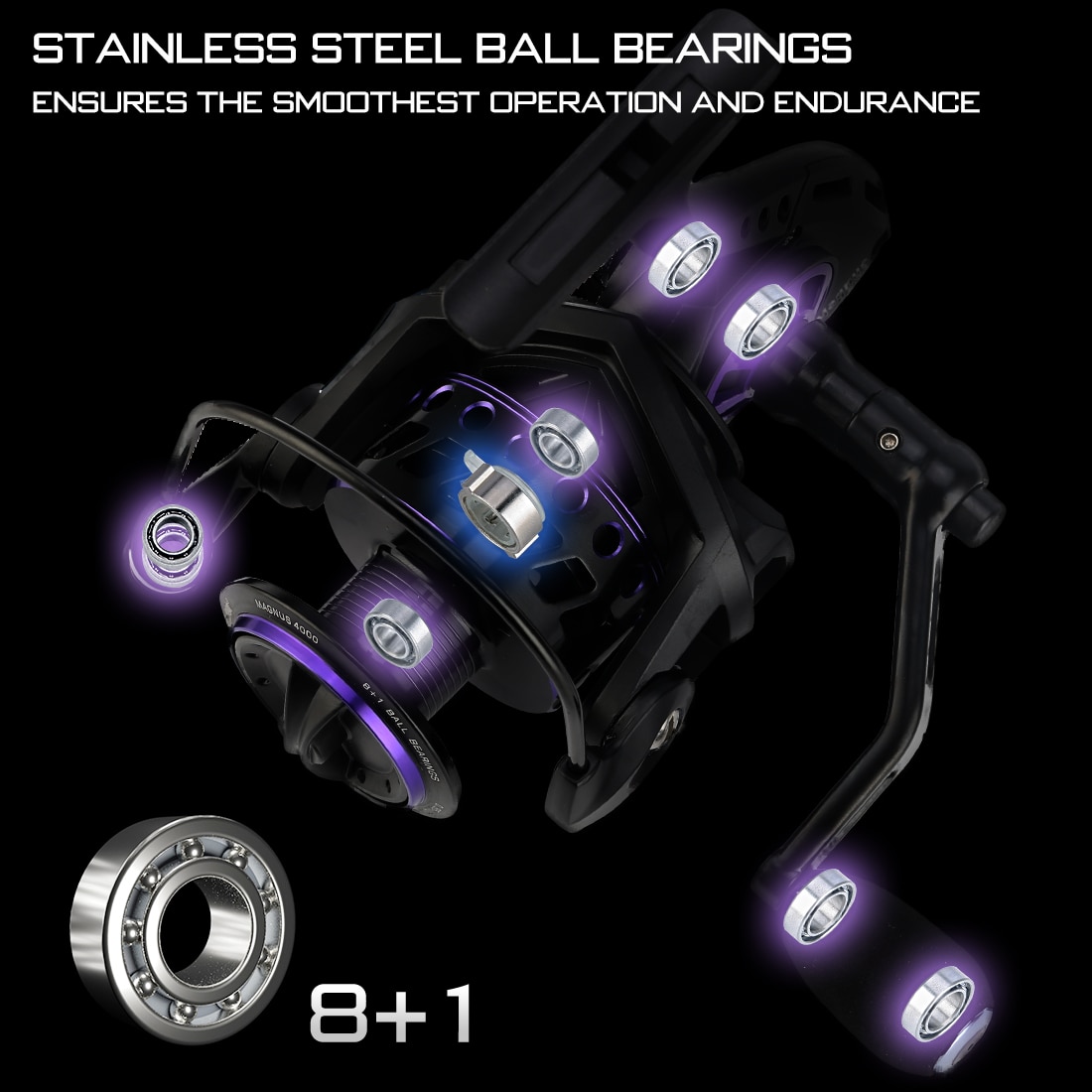 SeaKnight Brand Magnus/ARCHER Series Fishing Reels 4.9:1 5.2:1 Spinning Reel 28lbs Max Drag Power 9BB Spinning Wheel 2000-6000 SeaKnight Brand Magnus/ARCHER Series Fishing Reels 4.9:1 5.2:1 Spinning Reel 28lbs Max Drag Power 9BB Spinning Wheel 2000-6000