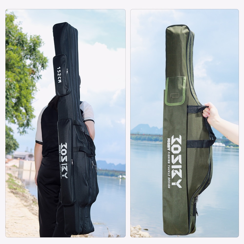 Portable Foldable Fishing Rod Carrier Fish Pole Tools Storage Bag Case Portable Foldable Fishing Rod Carrier Fish Pole Tools Storage Bag Case