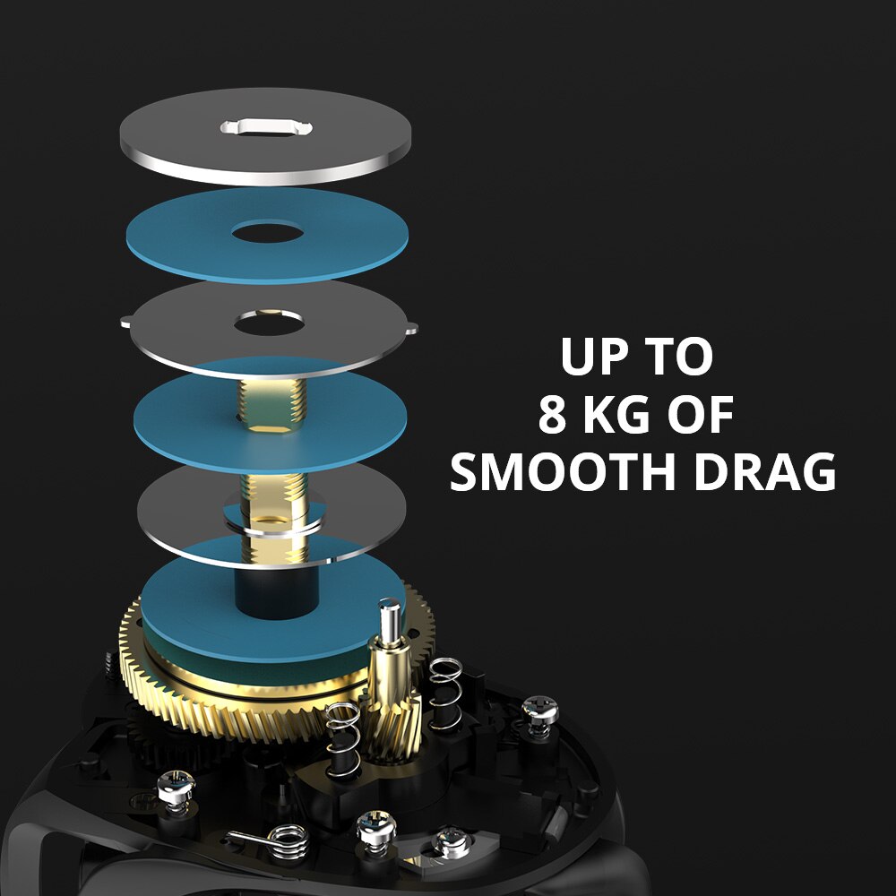 KastKing Brutus Baitcasting Reel Magnetic Braking System 7.2:1 Gear Ratio 5+1 Ball Bearings 8KG Max Drag Fishing Coil KastKing Brutus Baitcasting Reel Magnetic Braking System 7.2:1 Gear Ratio 5+1 Ball Bearings 8KG Max Drag Fishing Coil
