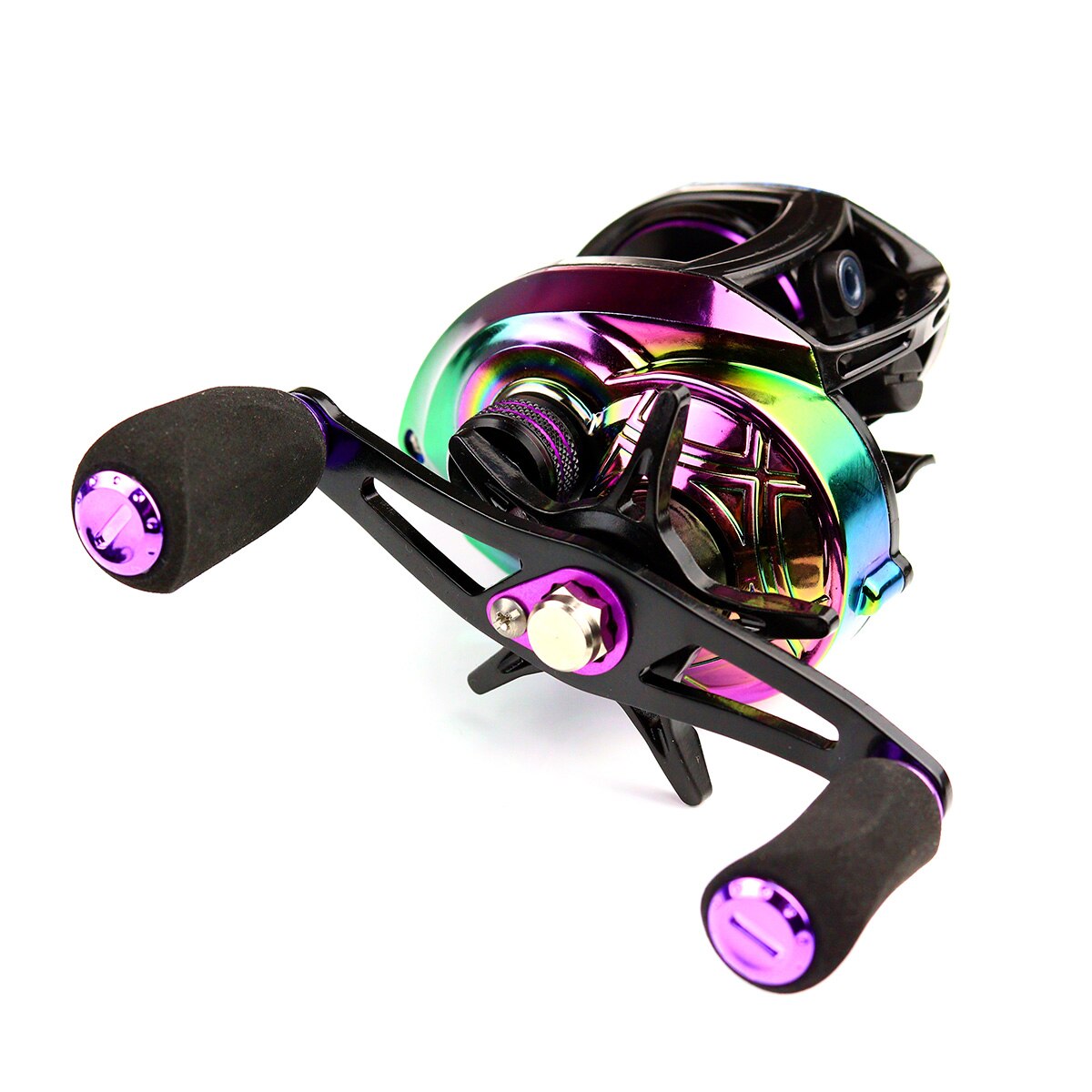 New  Baitcasting Reel High Speed 8:1:1 Gear Ratio 17+1BB Fresh Saltwater Magnetic Brake System Ultralight Fishing ReeL 2000 Seri