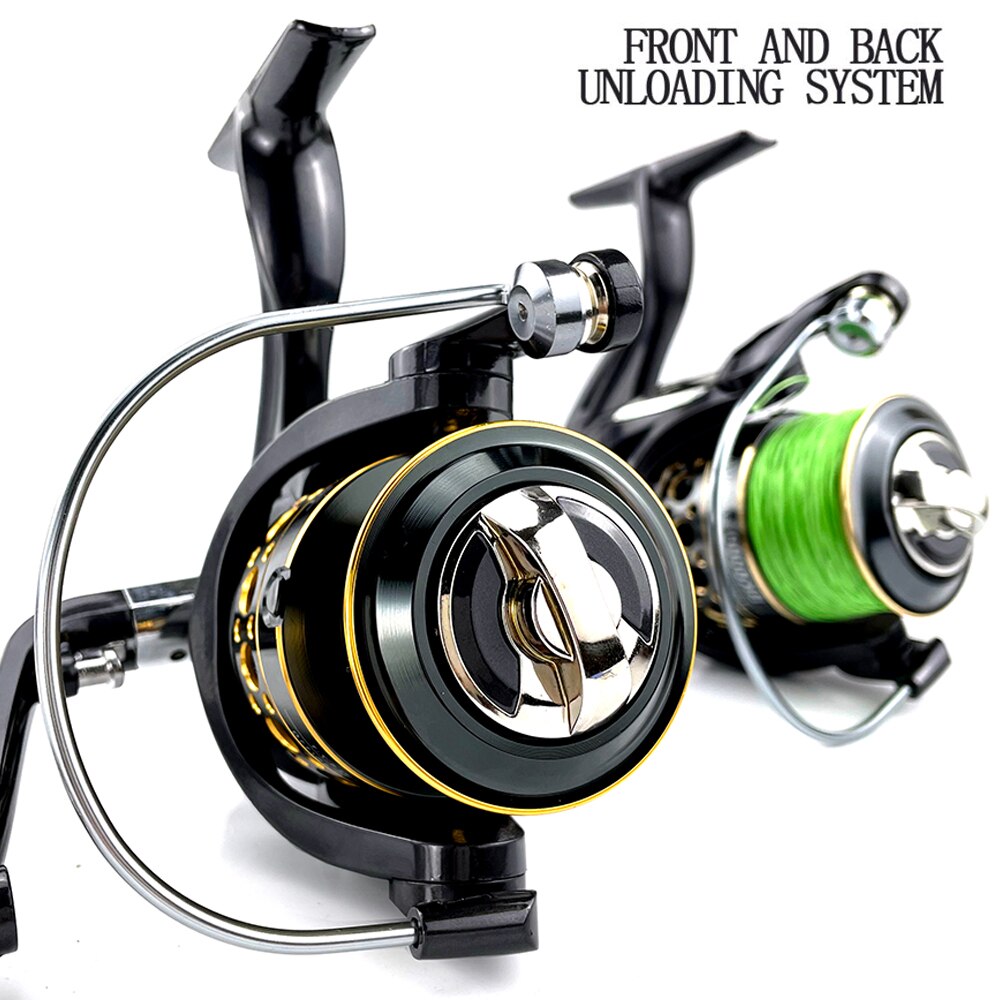 Fishing Spinning Reel Metal Spool 5.2:1/4.7:113BB Ball Bearings Carp Fishing Reel BK2000-7000 Metal Line Cup Sea Tackle Fishing Spinning Reel Metal Spool 5.2:1/4.7:113BB Ball Bearings Carp Fishing Reel BK2000-7000 Metal Line Cup Sea Tackle