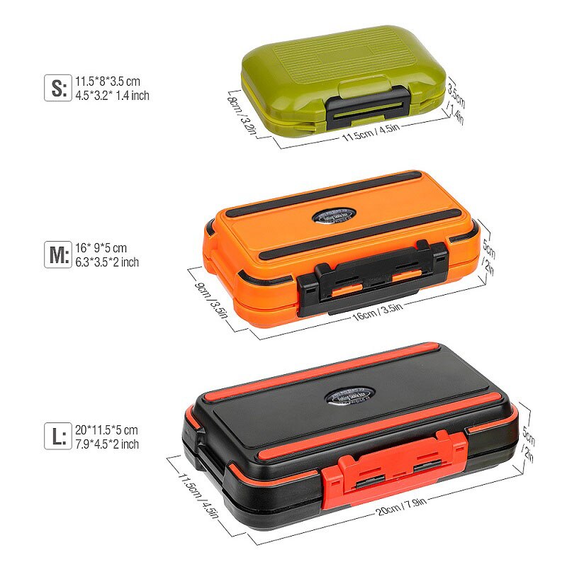2022 Fishing Waterproof Fishing Tackle Box Double-Sided Opening and Closing Bait Box Multifunctional Hook and Bait Accessory Box 2022 Fishing Waterproof Fishing Tackle Box Double-Sided Opening and Closing Bait Box Multifunctional Hook and Bait Accessory Box