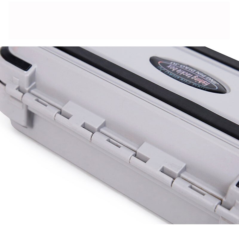 2022 Fishing Waterproof Fishing Tackle Box Double-Sided Opening and Closing Bait Box Multifunctional Hook and Bait Accessory Box