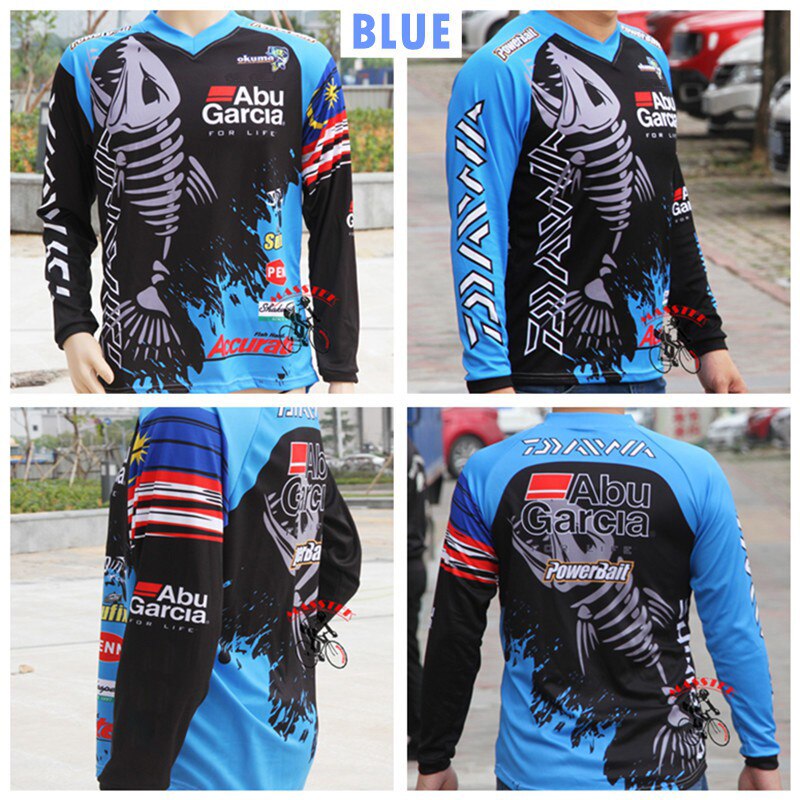 2022 Fishing Shirt Long Sleeve Fishing Jersey Ciclismo Summer Breathable Quick Dry Anti-UV Outdoor Fishing Jersey
