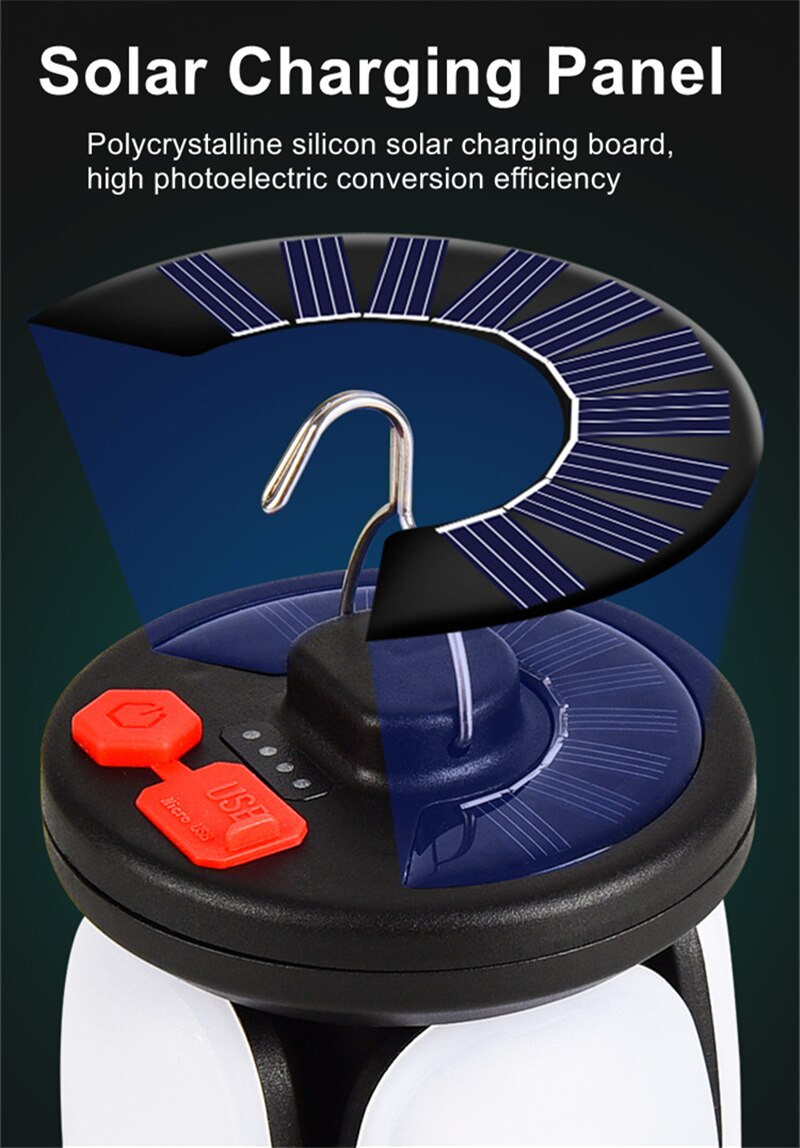 Outdoor Lighting LED Leaf Camping Lamp Hung Emergency Solar USB Rechargeable Tent Camping Lights Fishing Travel Lanterns Outdoor Lighting LED Leaf Camping Lamp Hung Emergency Solar USB Rechargeable Tent Camping Lights Fishing Travel Lanterns