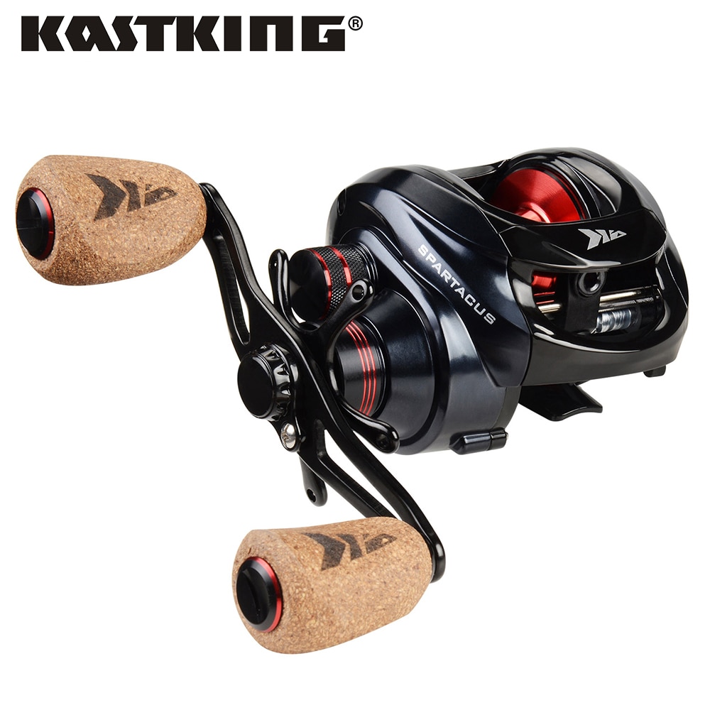 KastKing Spartacus /Spartacus Plus Baitcasting Reel Dual Brake System Reel 8KG Max Drag 11+1 BBs 6.3:1 High Speed Fishing Reel KastKing Spartacus /Spartacus Plus Baitcasting Reel Dual Brake System Reel 8KG Max Drag 11+1 BBs 6.3:1 High Speed Fishing Reel