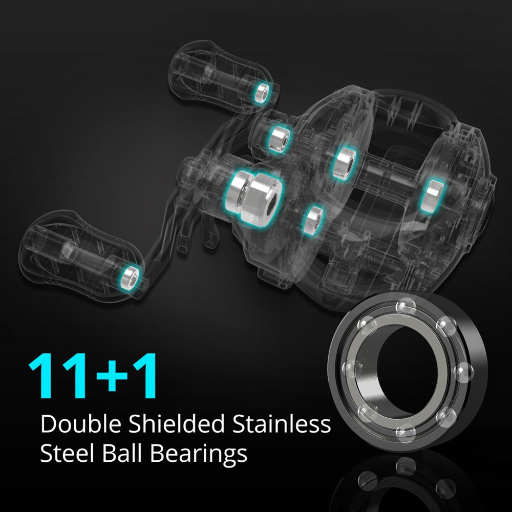 KastKing Spartacus /Spartacus Plus Baitcasting Reel Dual Brake System Reel 8KG Max Drag 11+1 BBs 6.3:1 High Speed Fishing Reel KastKing Spartacus /Spartacus Plus Baitcasting Reel Dual Brake System Reel 8KG Max Drag 11+1 BBs 6.3:1 High Speed Fishing Reel