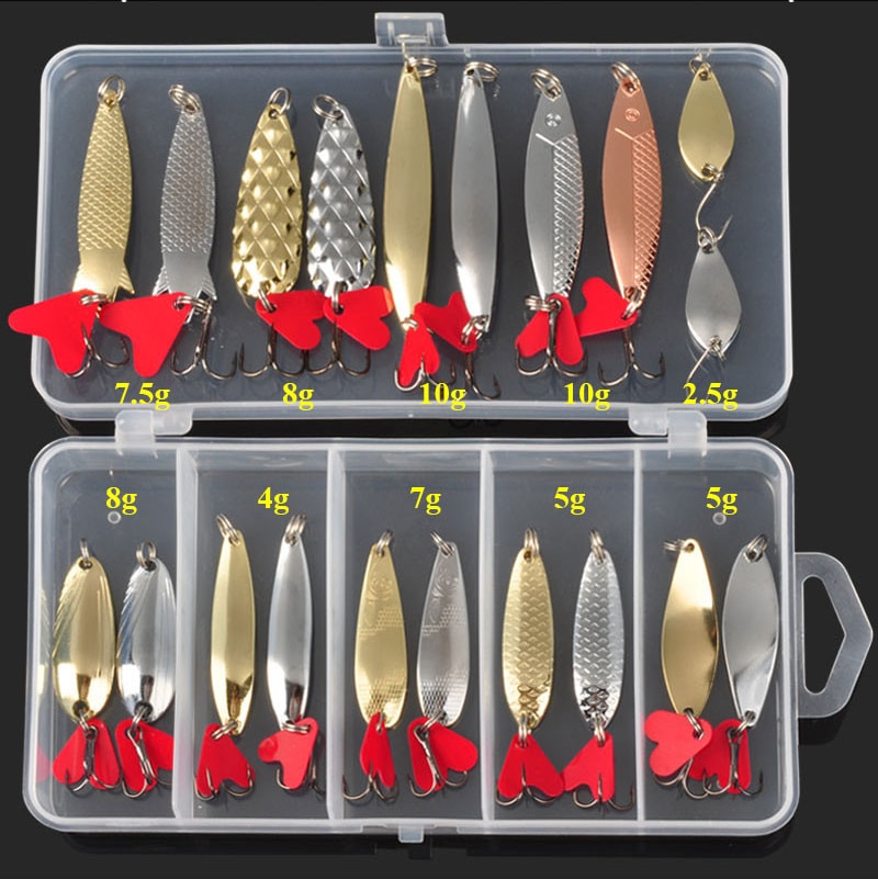 Hot Brilliant Metal Jig Spoon Fishing Lure Set 10/20/25/35pcs Wobblers Kit Pike Spoon Bait Fishing Tackle Pesca Isca Artificial Hot Brilliant Metal Jig Spoon Fishing Lure Set 10/20/25/35pcs Wobblers Kit Pike Spoon Bait Fishing Tackle Pesca Isca Artificial
