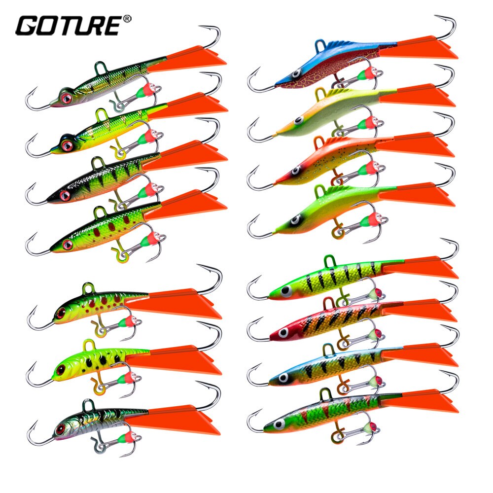Goture 2022 Hot Ice Fishing Lure Balancers Professional Winter Jig Wobblers Bait for Trout Bass Pike Carp for Fishing Pesca Goture 2022 Hot Ice Fishing Lure Balancers Professional Winter Jig Wobblers Bait for Trout Bass Pike Carp for Fishing Pesca