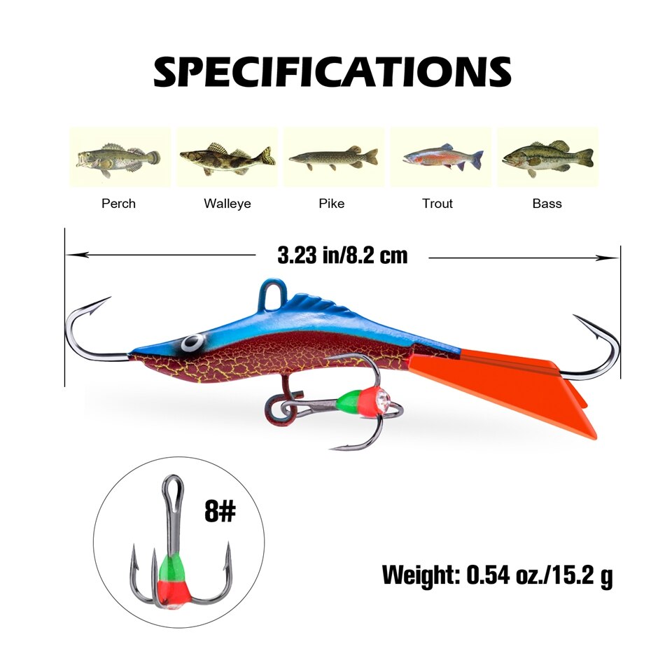 Goture 2022 Hot Ice Fishing Lure Balancers Professional Winter Jig Wobblers Bait for Trout Bass Pike Carp for Fishing Pesca Goture 2022 Hot Ice Fishing Lure Balancers Professional Winter Jig Wobblers Bait for Trout Bass Pike Carp for Fishing Pesca
