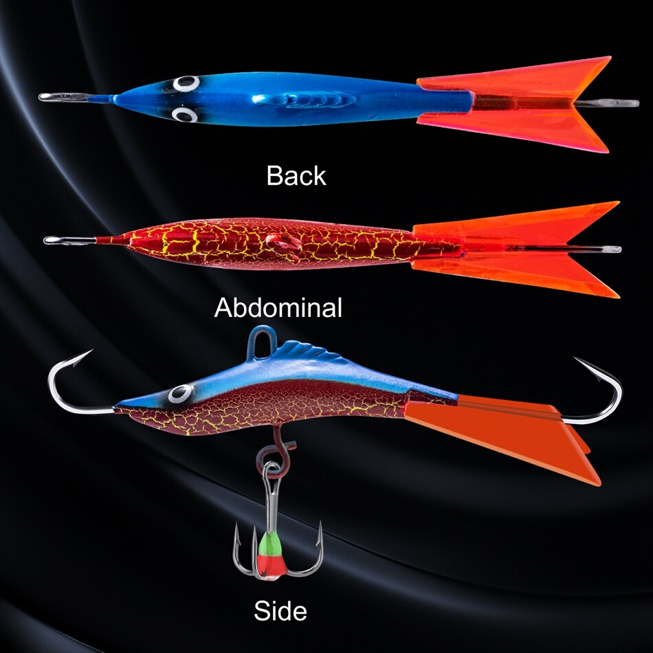 Goture 2022 Hot Ice Fishing Lure Balancers Professional Winter Jig Wobblers Bait for Trout Bass Pike Carp for Fishing Pesca Goture 2022 Hot Ice Fishing Lure Balancers Professional Winter Jig Wobblers Bait for Trout Bass Pike Carp for Fishing Pesca