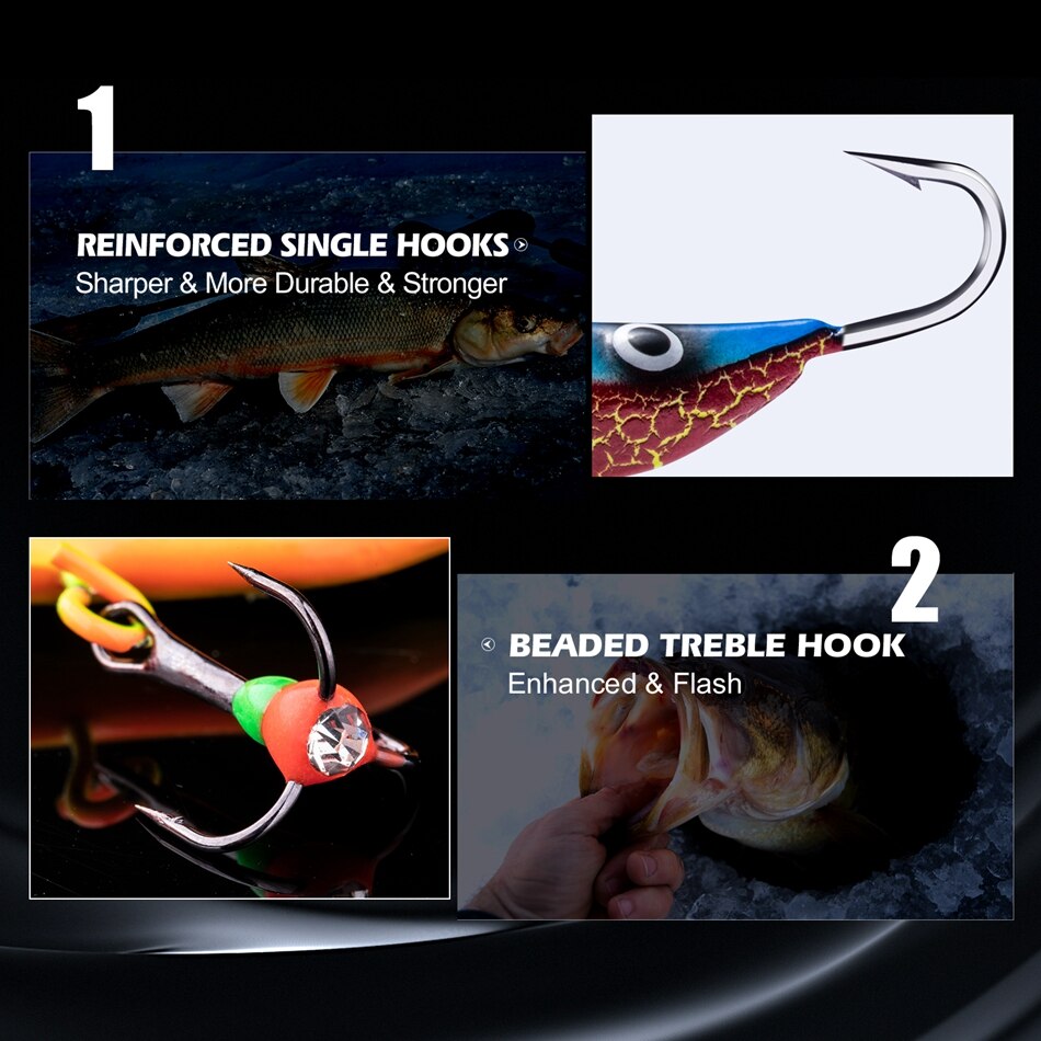 Goture 2022 Hot Ice Fishing Lure Balancers Professional Winter Jig Wobblers Bait for Trout Bass Pike Carp for Fishing Pesca Goture 2022 Hot Ice Fishing Lure Balancers Professional Winter Jig Wobblers Bait for Trout Bass Pike Carp for Fishing Pesca