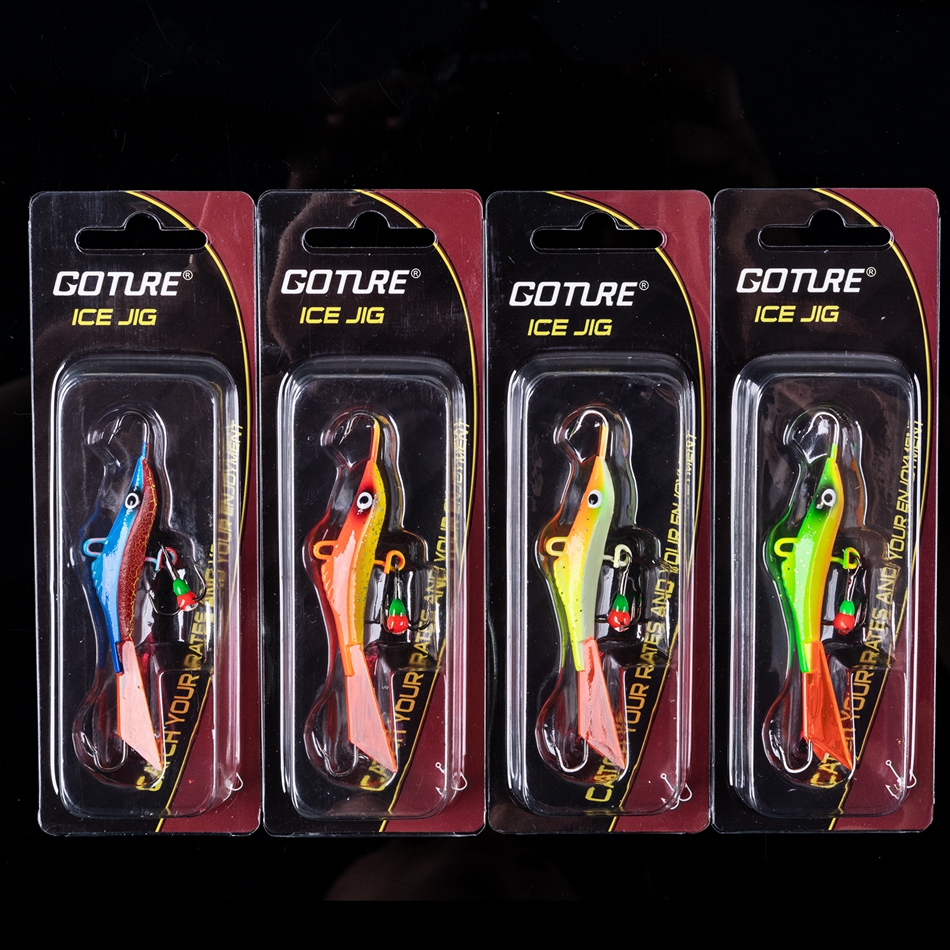 Goture 2022 Hot Ice Fishing Lure Balancers Professional Winter Jig Wobblers Bait for Trout Bass Pike Carp for Fishing Pesca