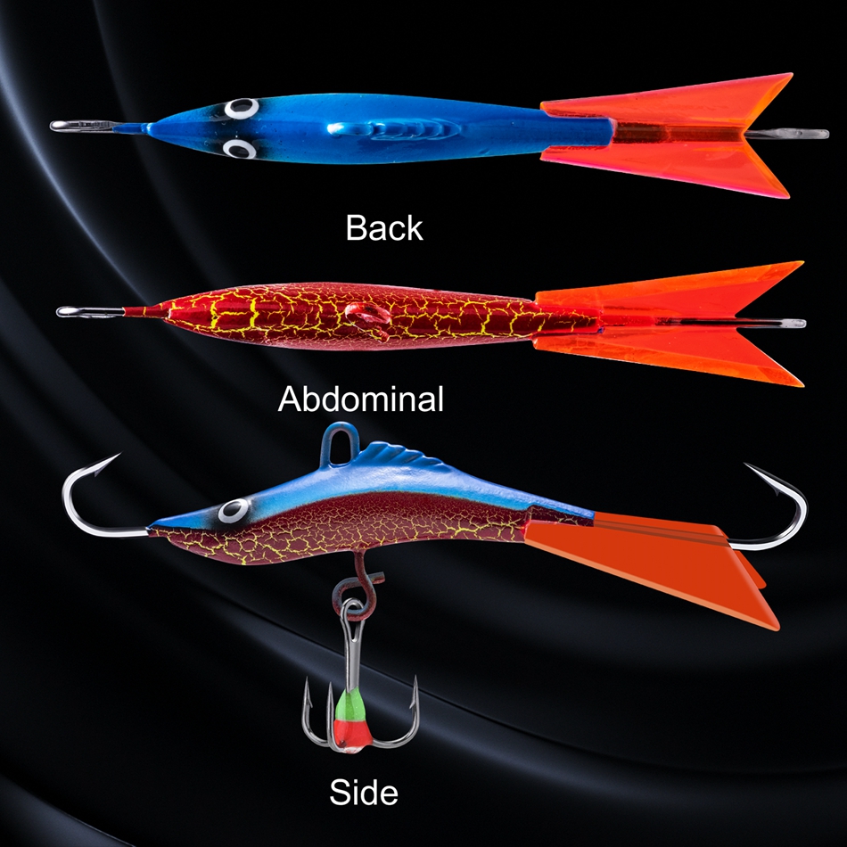 Goture 2022 Hot Ice Fishing Lure Balancers Professional Winter Jig Wobblers Bait for Trout Bass Pike Carp for Fishing Pesca