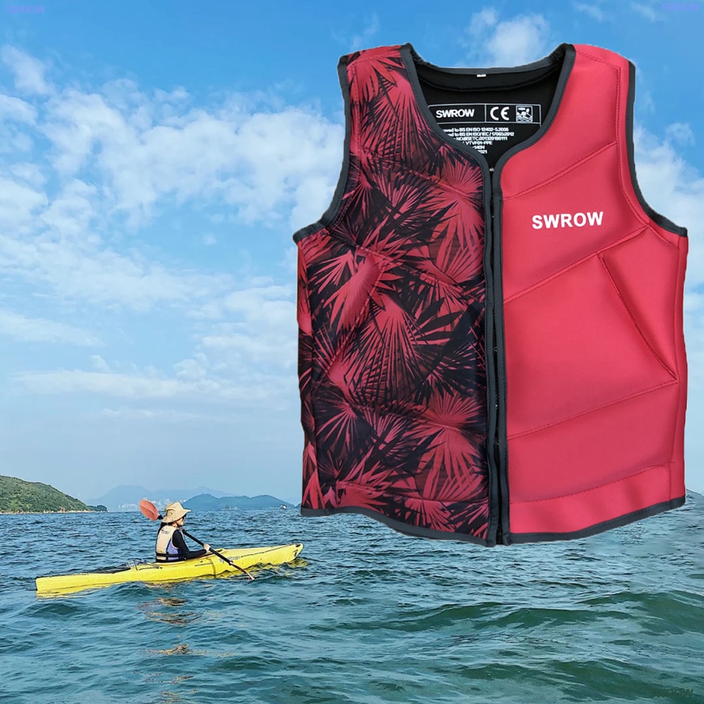 SWROW life jacket the fishing vest water jacket sports adult children life vest clothes swim skating ski rescue boats drifting SWROW life jacket the fishing vest water jacket sports adult children life vest clothes swim skating ski rescue boats drifting