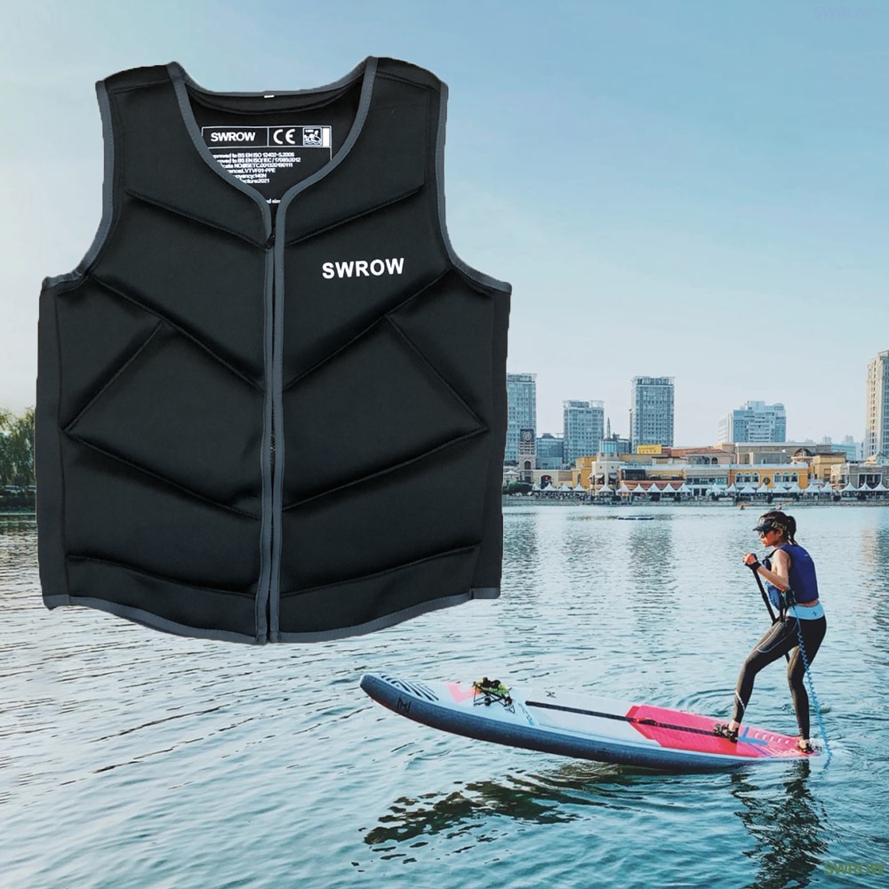 SWROW life jacket the fishing vest water jacket sports adult children life vest clothes swim skating ski rescue boats drifting SWROW life jacket the fishing vest water jacket sports adult children life vest clothes swim skating ski rescue boats drifting