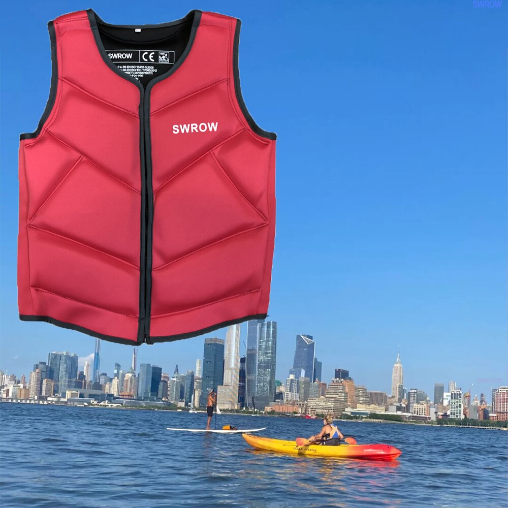SWROW life jacket the fishing vest water jacket sports adult children life vest clothes swim skating ski rescue boats drifting SWROW life jacket the fishing vest water jacket sports adult children life vest clothes swim skating ski rescue boats drifting