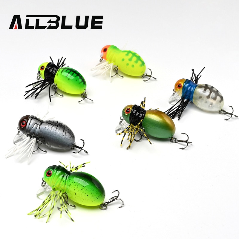 ALLBLUE FATSO SPIDER Topwater Shallow Crankbait 41MM 6.2G Rolling Insect Fishing Lure Wobbler Bait Freshwater Bass Pike Tackle ALLBLUE FATSO SPIDER Topwater Shallow Crankbait 41MM 6.2G Rolling Insect Fishing Lure Wobbler Bait Freshwater Bass Pike Tackle