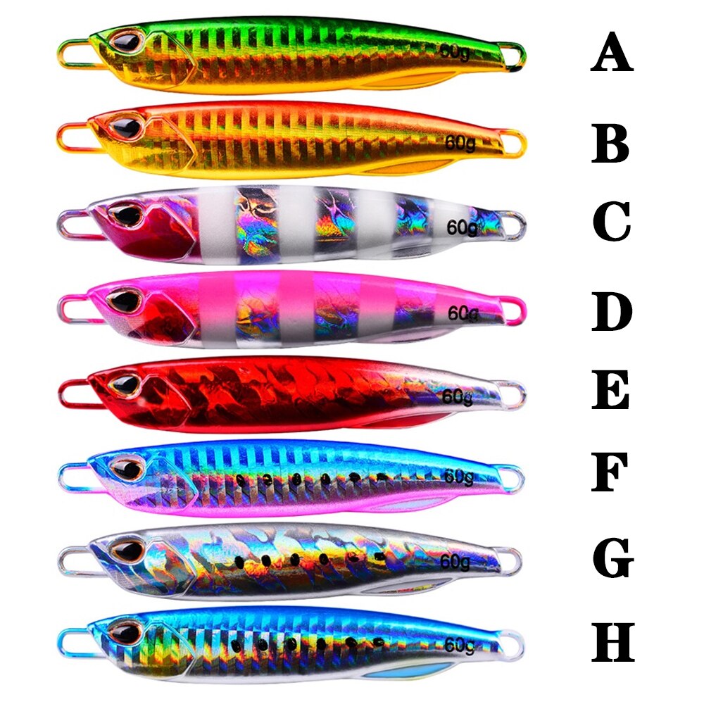 8 Pcs/lot New Jigging Lure Set Fishing Lures Metal Spinner Spoon Fish Bait Jigs Japan Fishing Tackle Pesca Bass Tuna Trout 8 Pcs/lot New Jigging Lure Set Fishing Lures Metal Spinner Spoon Fish Bait Jigs Japan Fishing Tackle Pesca Bass Tuna Trout
