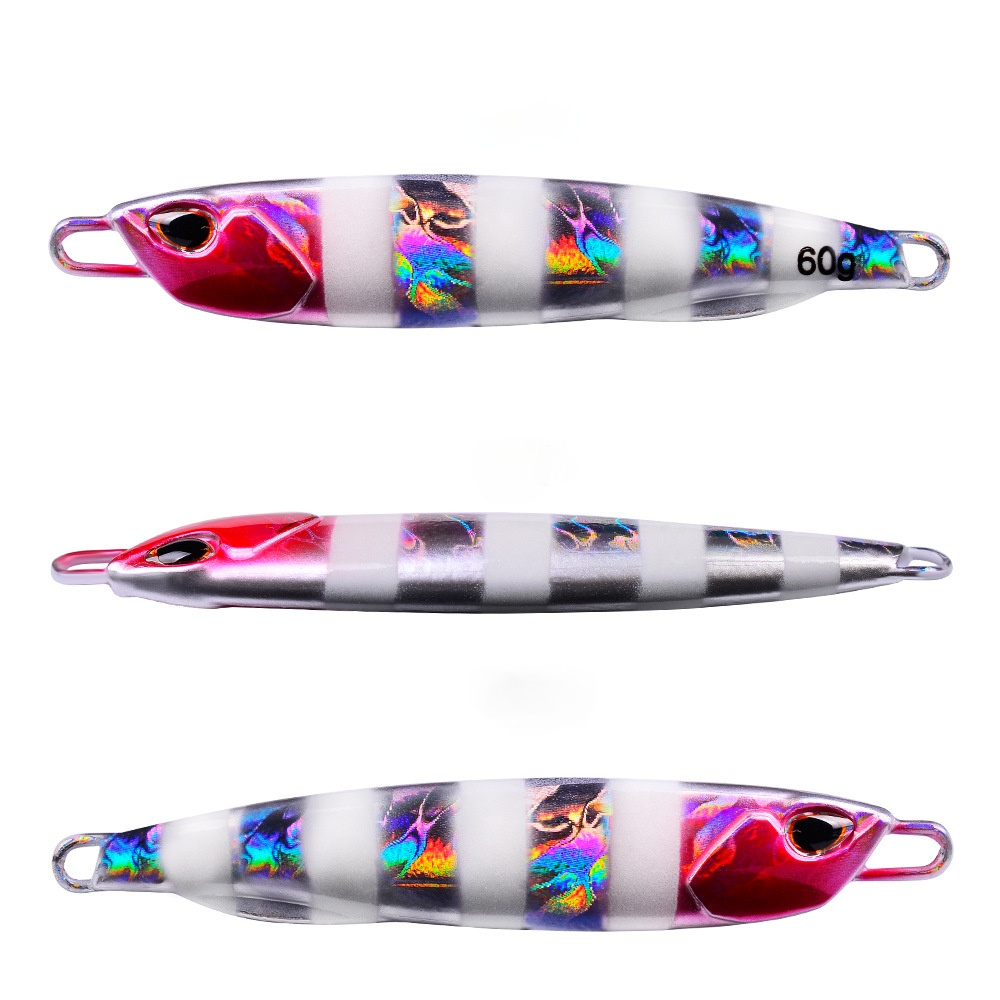 8 Pcs/lot New Jigging Lure Set Fishing Lures Metal Spinner Spoon Fish Bait Jigs Japan Fishing Tackle Pesca Bass Tuna Trout