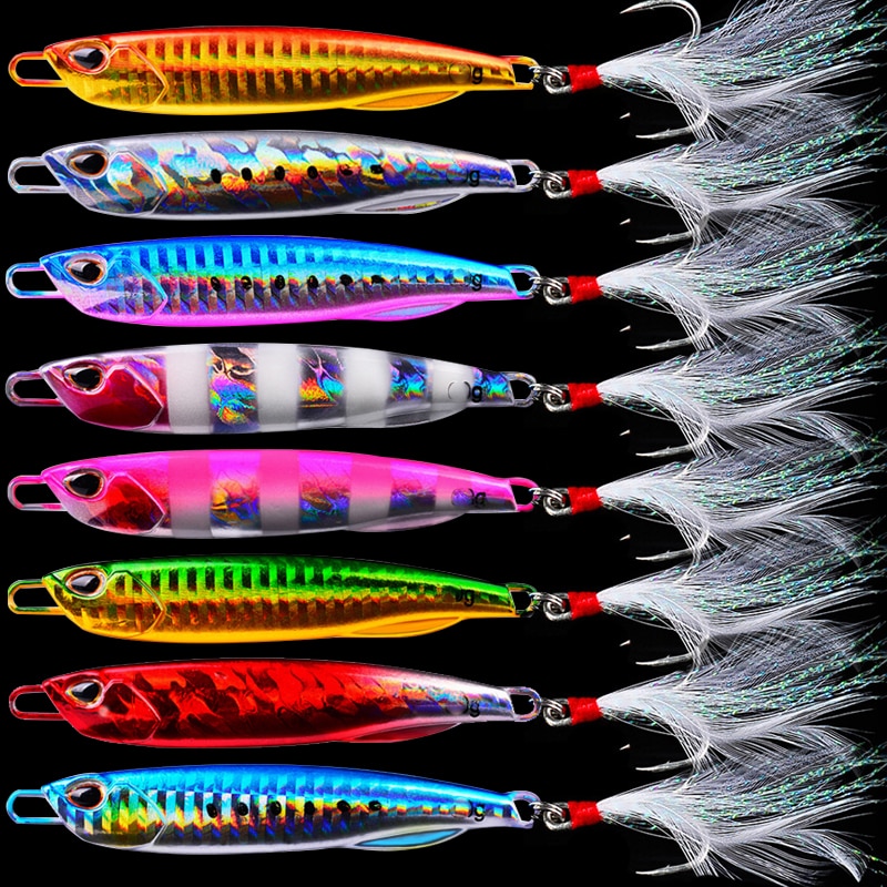 8 Pcs/lot New Jigging Lure Set Fishing Lures Metal Spinner Spoon Fish Bait Jigs Japan Fishing Tackle Pesca Bass Tuna Trout 8 Pcs/lot New Jigging Lure Set Fishing Lures Metal Spinner Spoon Fish Bait Jigs Japan Fishing Tackle Pesca Bass Tuna Trout