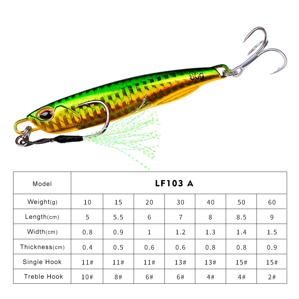 8 Pcs/lot New Jigging Lure Set Fishing Lures Metal Spinner Spoon Fish Bait Jigs Japan Fishing Tackle Pesca Bass Tuna Trout
