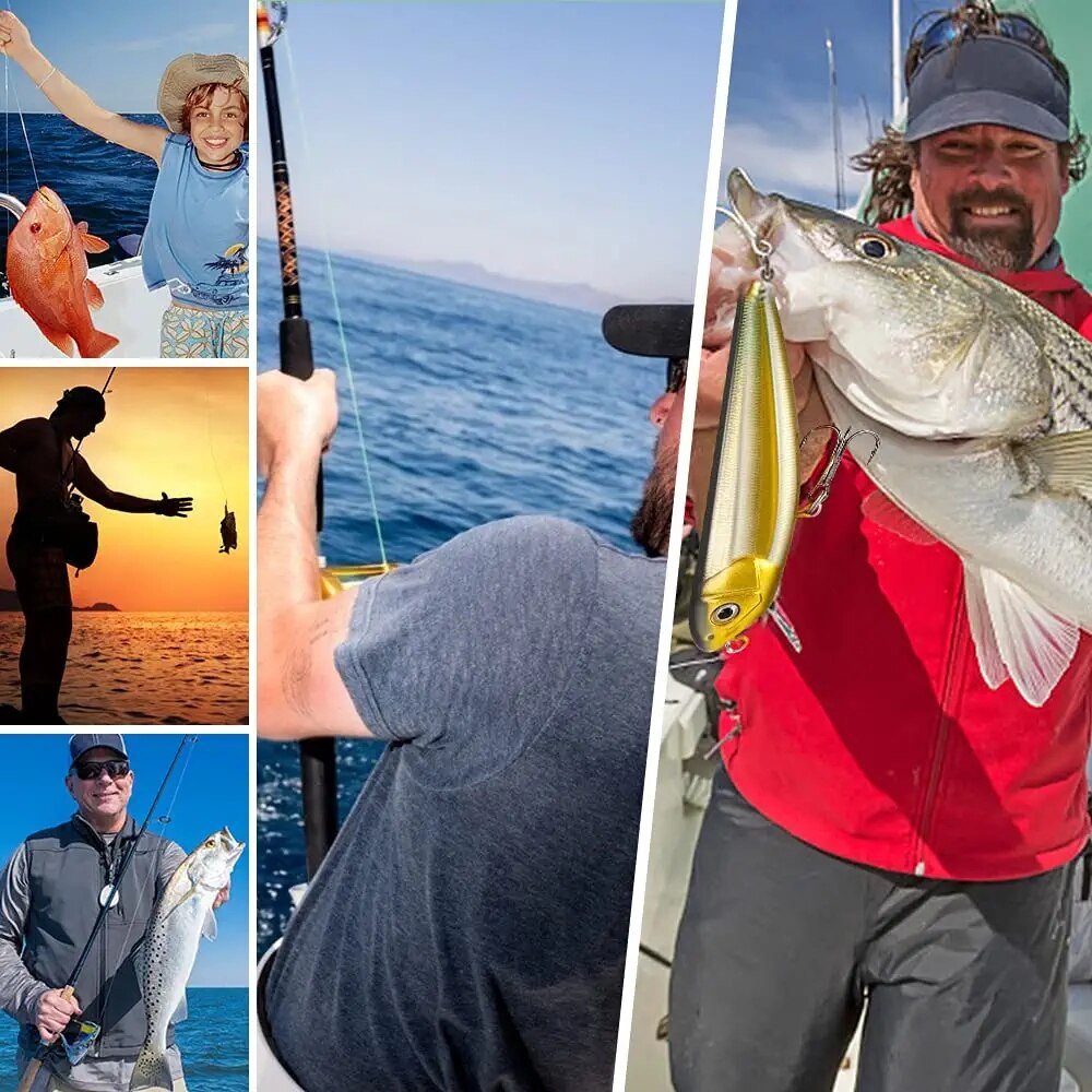 375Pcs Fishing Lure Tackle Set Box Saltwater Soft Hard Silicone Artificial Baits Hooks Fishing Bait Crankbait Sinking Spinner