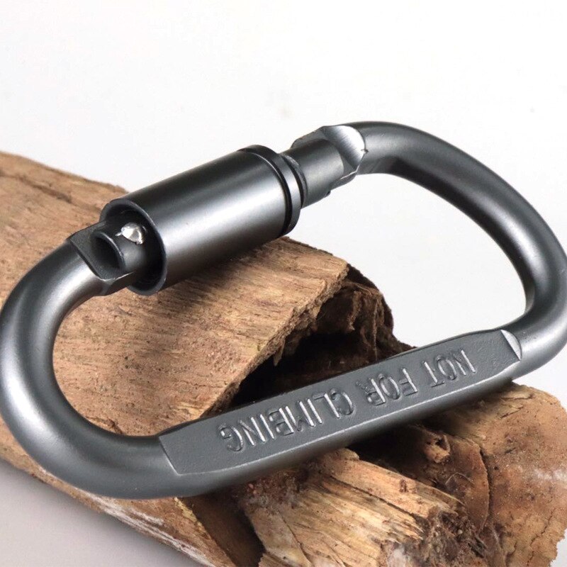 1/5 Pcs Carabin Hook Carabiner Screw Lock Survival D-Ring Locking Steel Hanging Hook Buckle Karabiner Camping Climbing Equipment 1/5 Pcs Carabin Hook Carabiner Screw Lock Survival D-Ring Locking Steel Hanging Hook Buckle Karabiner Camping Climbing Equipment