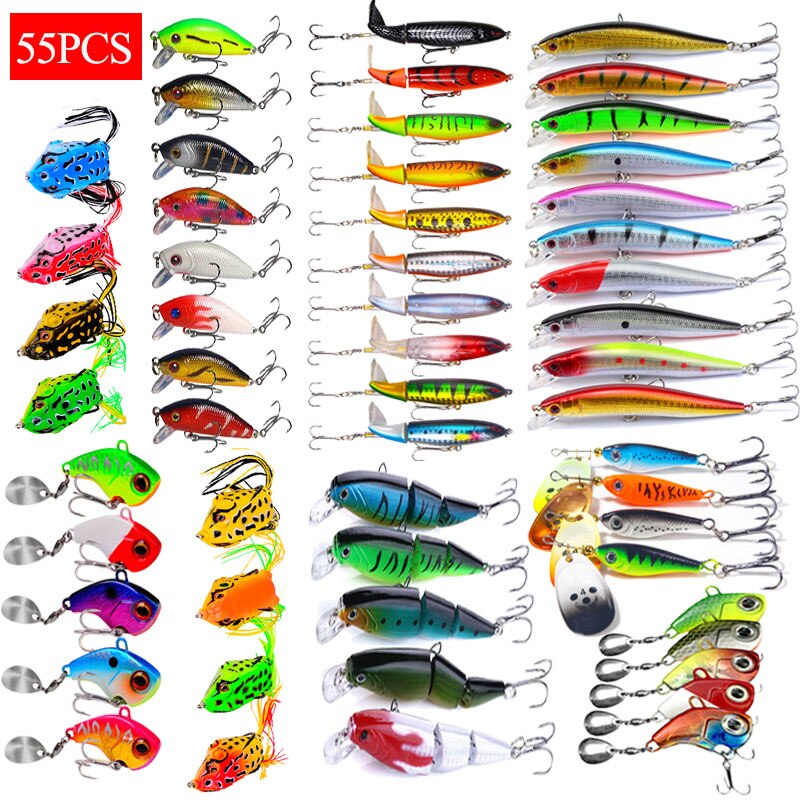 Fishing Lure Set Hard Bait Artificial Mini Minnow Tackle Fishing Rotating Floating Swing Crankbait Wobblers Bionic Crank Lures