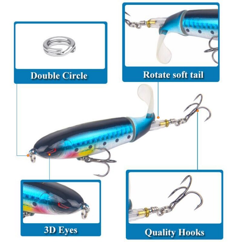 14Cm Fishing Swimbait Lure Wobblers Plopper Hard Artificial Bait Winter Fishing Crankbait Tackle Sinking Hooks Lures Accessorie 14Cm Fishing Swimbait Lure Wobblers Plopper Hard Artificial Bait Winter Fishing Crankbait Tackle Sinking Hooks Lures Accessorie