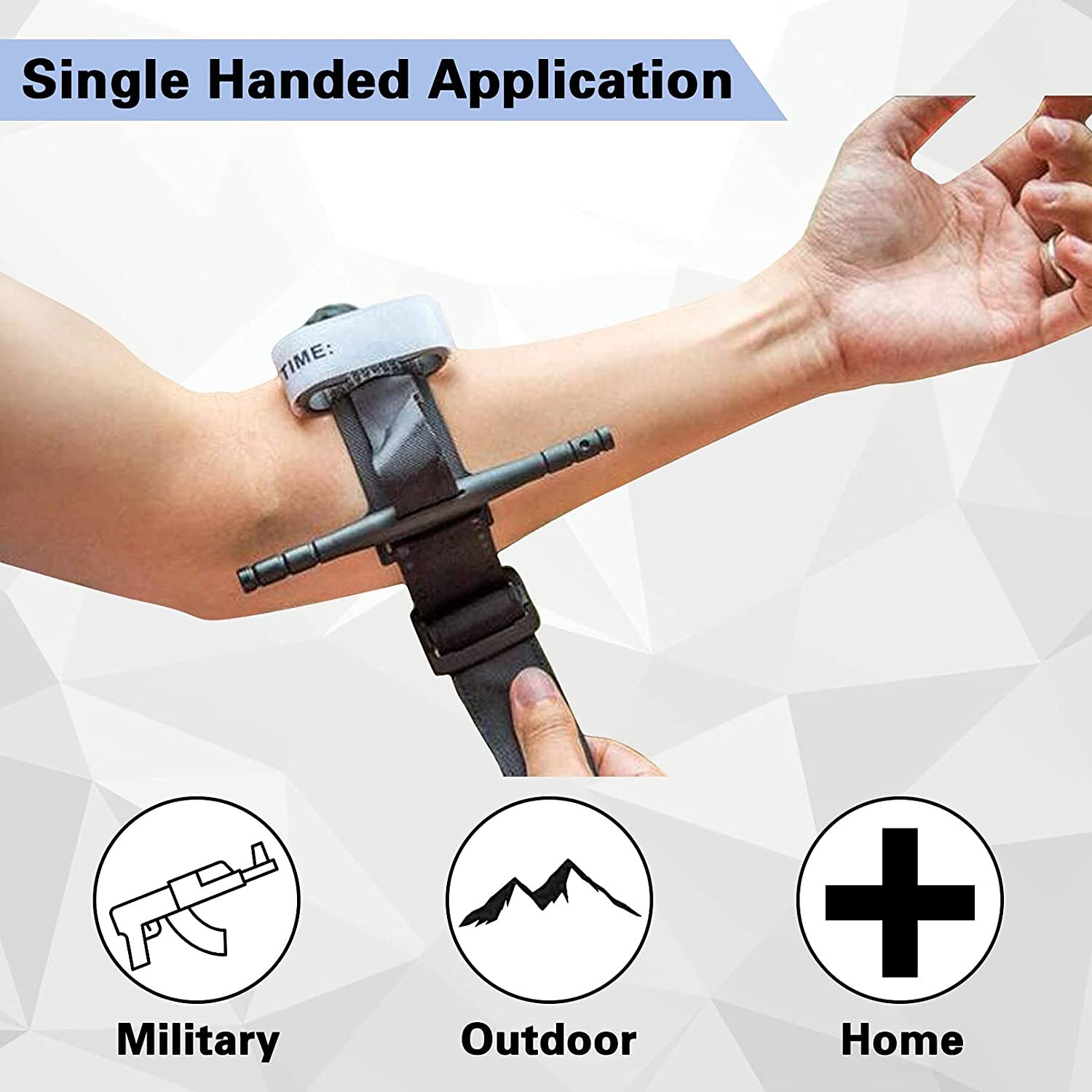 Tourniquet Survival Tactical Combat Application Survival Equipment Military Medical First Aid Belt Scissors Outdoor Exploration